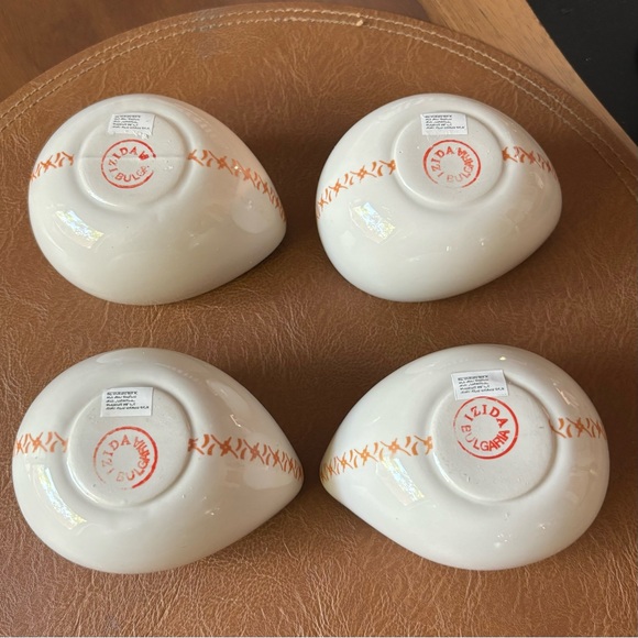 Max Brenner Set of Teardrop “Mug Hugs” Set of 4 NWT - Picture 6 of 6